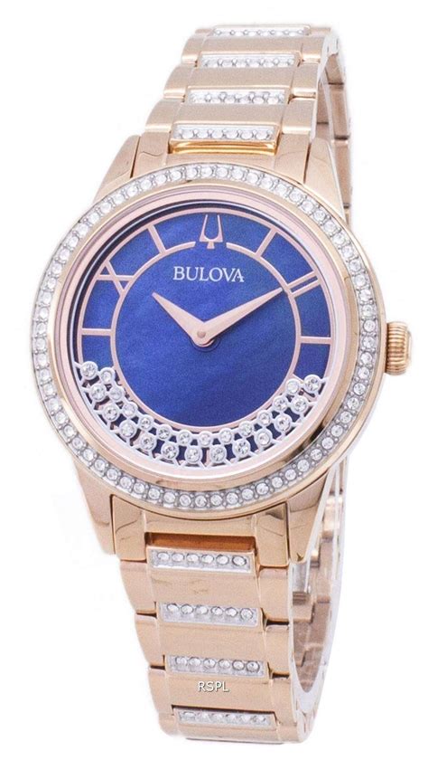 bulova women's quartz rolex|bulova ladies watch with diamonds.